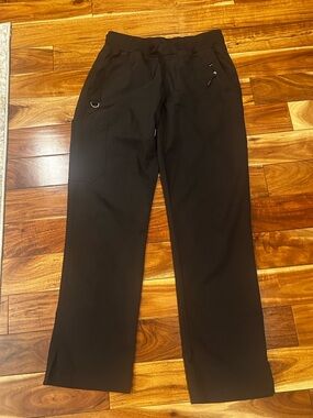 Women's Scrub pants straight leg  in Black